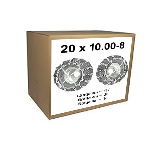 20x10 catene neve - 20x10.00-8,